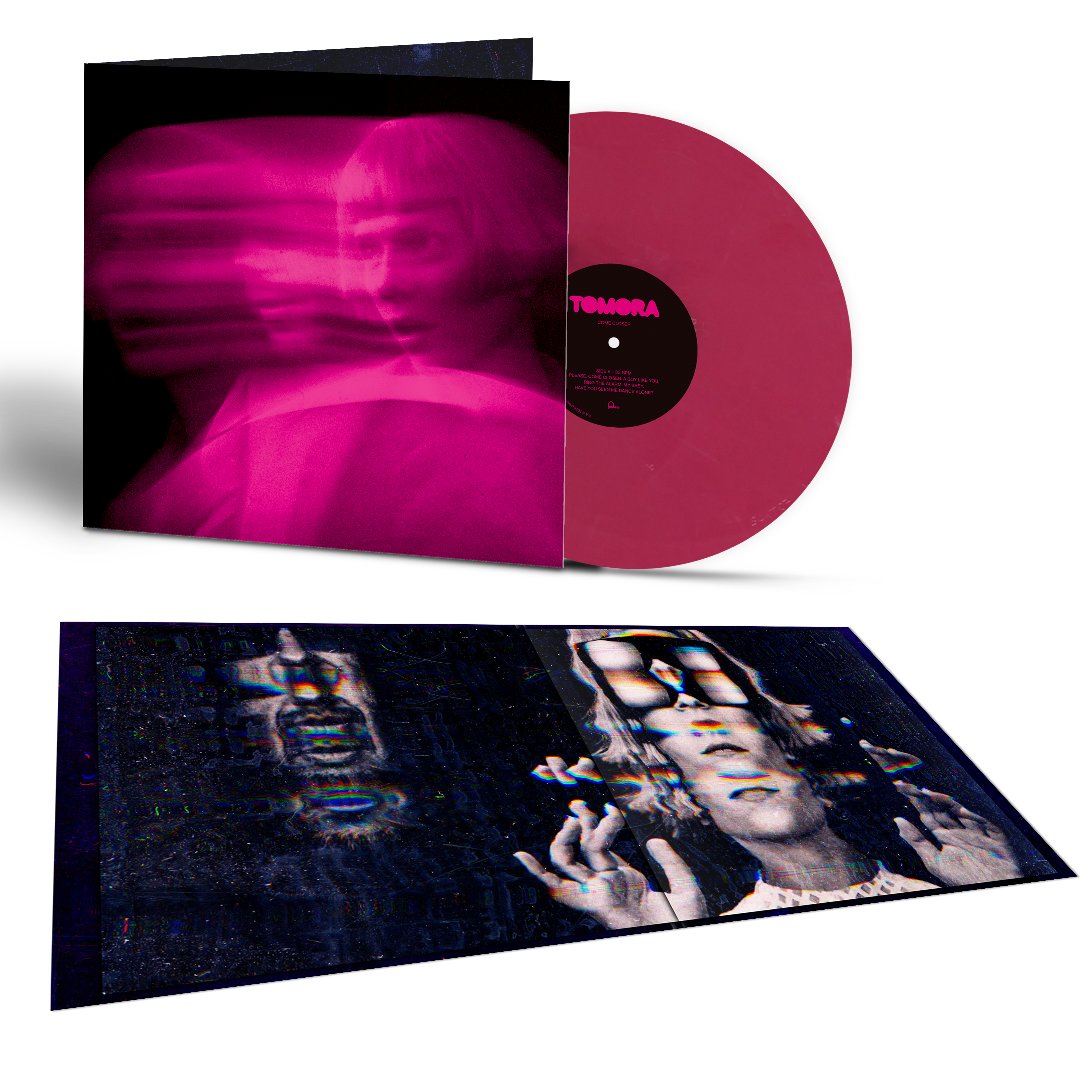 Come Closer - Pink Nebula Vinyl - Tomora Official Store